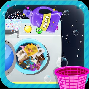 Kids Laundry Wash & Clean Up