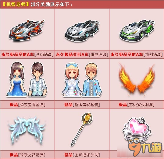 《QQ飛車》教師節(jié)低價(jià)回饋 變形A車大合集！