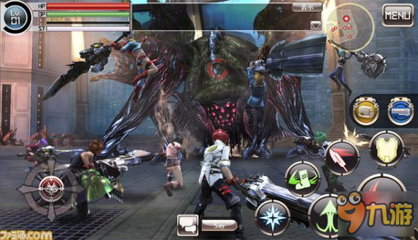 万代南梦宫将推游戏新作《噬神者Online》
