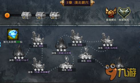 《探墓风云》手游探墓副本三星通关条件