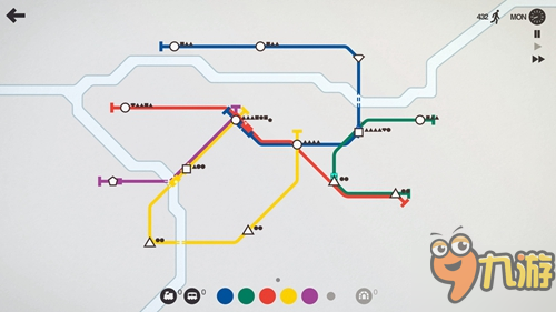 地铁经营管理类的新作《迷你地铁》年底登陆移动平台