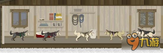 前方哈士奇出没《狗拉雪橇传奇》现已上架