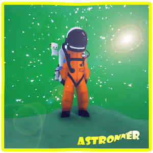 astronaut run adventure