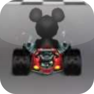 Racing Mickey-Mouse Car