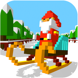 Santa Skiing Challenge