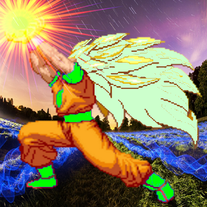 Saiyan Goku Fight Warrior Z