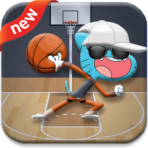 gumball play Basketball