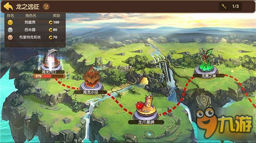 龙之谷手游龙之远征玩法解读 一个永久类战力爬塔游戏