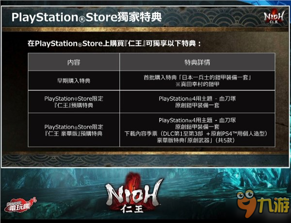 PS4独占《仁王》新Boss曝光 游戏自带简中好评