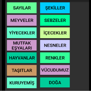 Çocuk oyunları Türkçe kelime