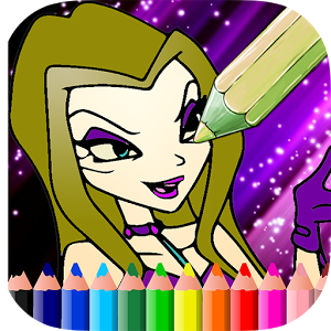 Coloring Game of Winx Girls