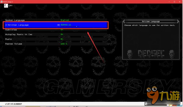 《看门狗2》CPY未加密版怎么设置中文 未加密版设置中文方法