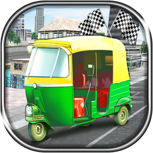 Tuk Tuk Auto Rickshaw Racing