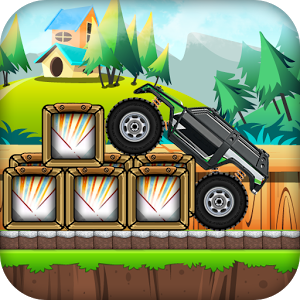 Monster Truck Stunt Race Game