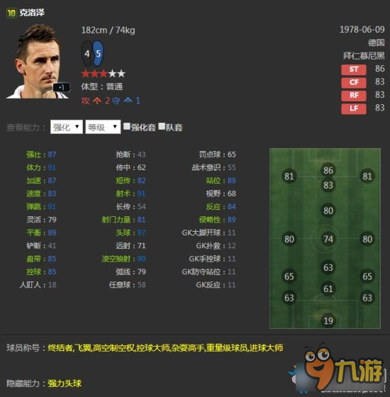 《FIFA Online3》經(jīng)理人球員推薦