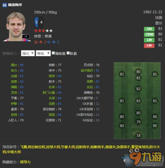 《FIFA Online3》經(jīng)理人球員推薦