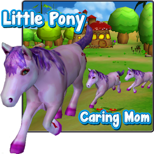 Little Pony Caring Mom