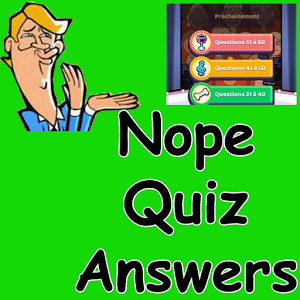 Reponse Nope Quiz