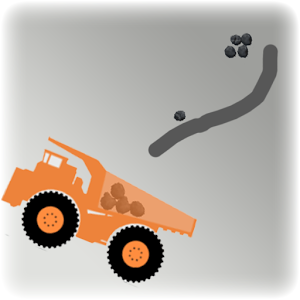 Brain Rocks - mining truck