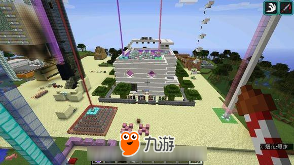 我的世界建筑大神晒给你看一个国庆假期能够建成什么？