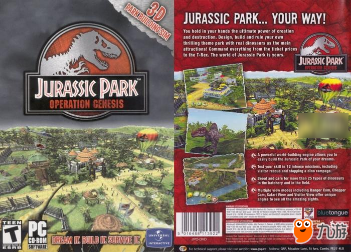 阔别14年，终于等来《侏罗纪公园》官方授权的主题公园经营游戏