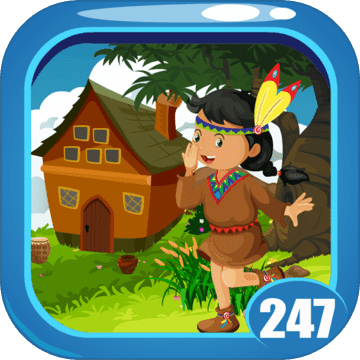 Native American Girl Rescue Game Kavi - 247