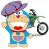 Super doreamon Moto Racing