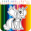 Pony Little for Coloring Book Game快速下载