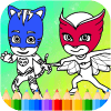 Masks Heroes Coloring Game快速下载