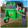 City Tuk Tuk Auto Rickshaw Taxi Driver 3D下载地址