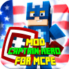 游戏下载Mod Captain Hero for MCPE