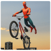 Spider Hero Roof Stunt