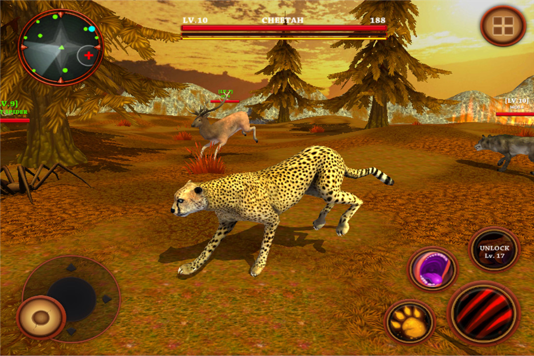 猎豹攻击模拟器3D好玩吗 猎豹攻击模拟器3D玩法简介