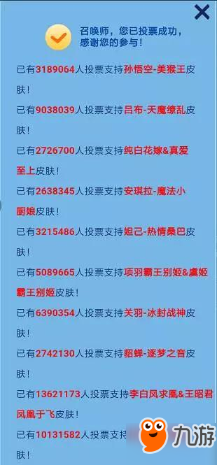 王者榮耀10月限定返場(chǎng)皮膚確定 李白鳳求凰、王昭君第一