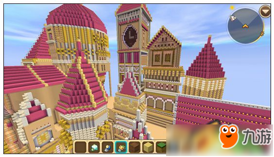 迷你世界创造地图：梦幻城堡 好玩存档分享