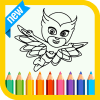 Mask Heroes Coloring Book