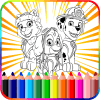 Paww Dog Coloring Patrol Page版本更新