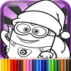 minion game color book