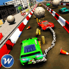 Chained Cars Crash – Rolling Balls Destruction