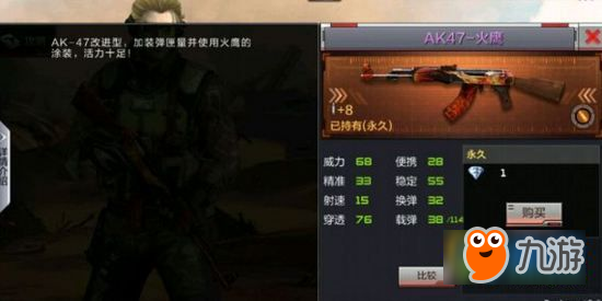 CF手游火鷹系列怎么得 火鷹手斧/手雷/ak47/M4A1屬性