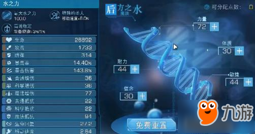 魔法禁書目錄后方之水加點詳解 加全信和純力量