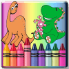 Dinosaurs coloring games