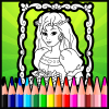 Coloring Page Princess