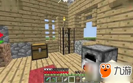 我的世界Minecraft 荒岛原版生存发现钻石宝藏