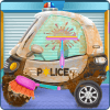 Baby Police Car Wash