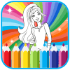 How to color princess barbi (painting games girls)在哪下载