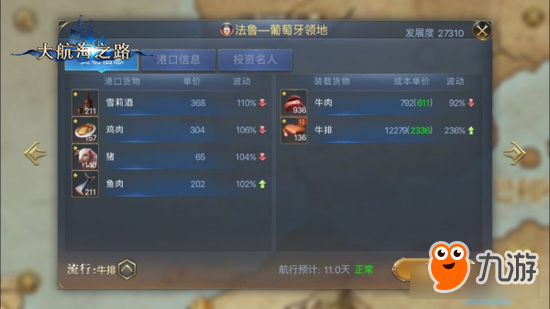 追逐利益极限《大航海之路》生产秘籍一览