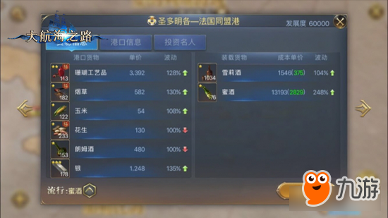 追逐利益极限《大航海之路》生产秘籍一览