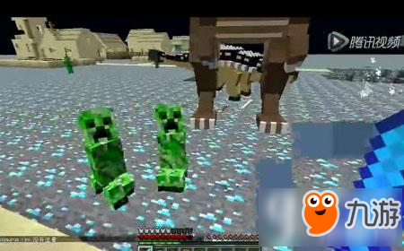 大海实况我的世界钻石大陆EP16 僵尸天线宝宝