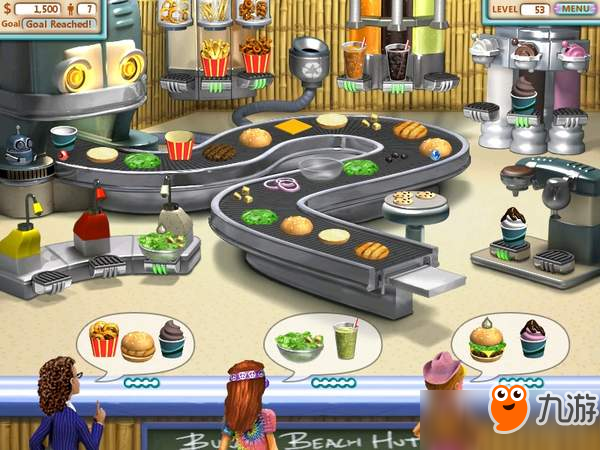 模拟经营《汉堡店》上架Steam 11月24日发售，暂无中文
